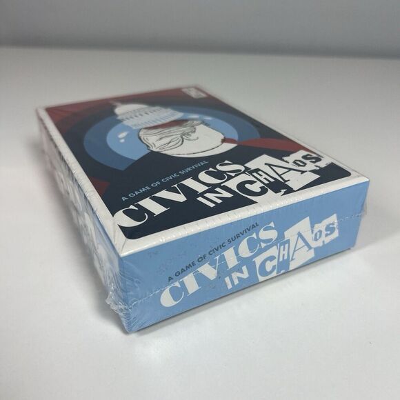 Civics In Chaos Game - BLAMO Kickstarter 2018 Politics Strategy Trump NEW Sealed - Picture 4 of 5